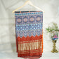 Blue Multicolor Bandhani Print Gaji Silk Dupatta 15764