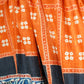 Blue Multicolor Bandhani Print Gaji Silk Dupatta 15764