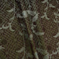Olive Green Alfi Zari silver Meena Alfi Brocade Fabric HMSS-32737