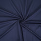 Navy Blue Solid Suiting Fabric ASMI-31280