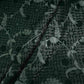 Bottle Green Silver Zari Meena Alfi Brocade Fabric HMSS-32734