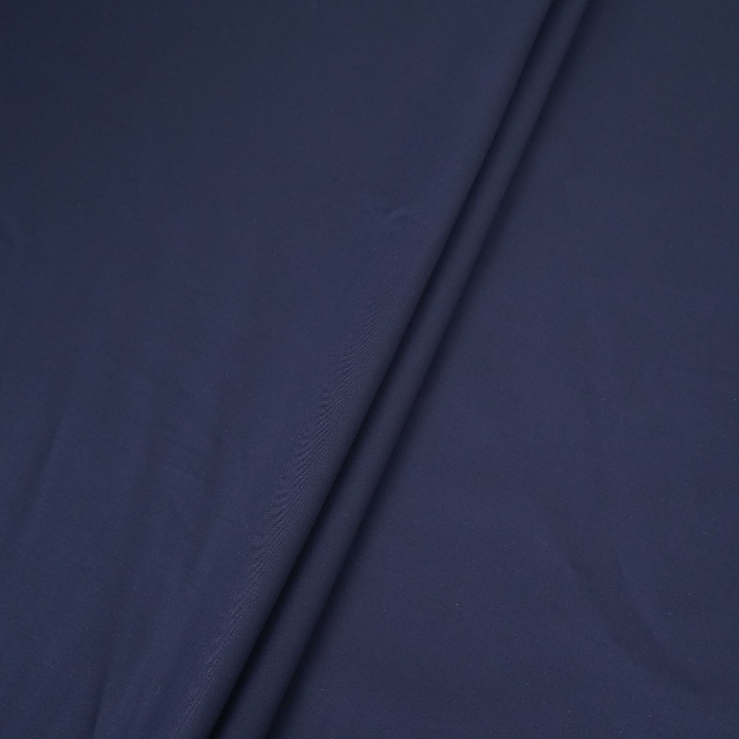 Navy Blue Solid Suiting Fabric ASMI-31280