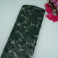 Bottle Green Silver Zari Meena Alfi Brocade Fabric HMSS-32734