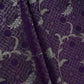 Purple Alfi Zari silver Meena Alfi Brocade Fabric HMSS-32735