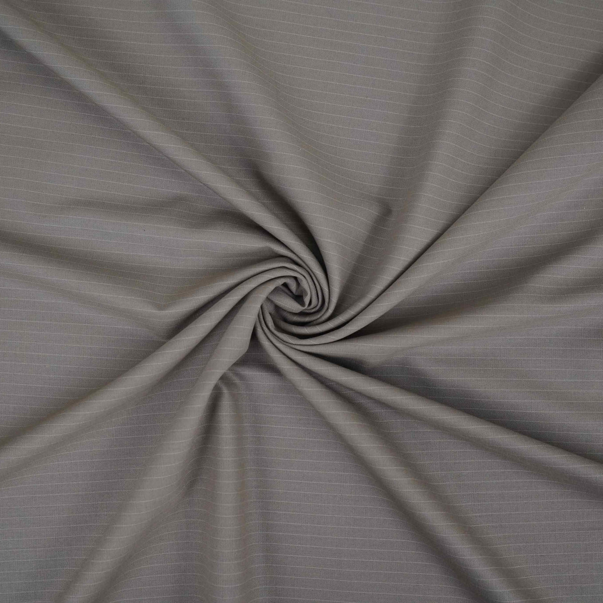 Beige Pin Stripes Suiting Fabric ASMI-31287 - TradeUNO