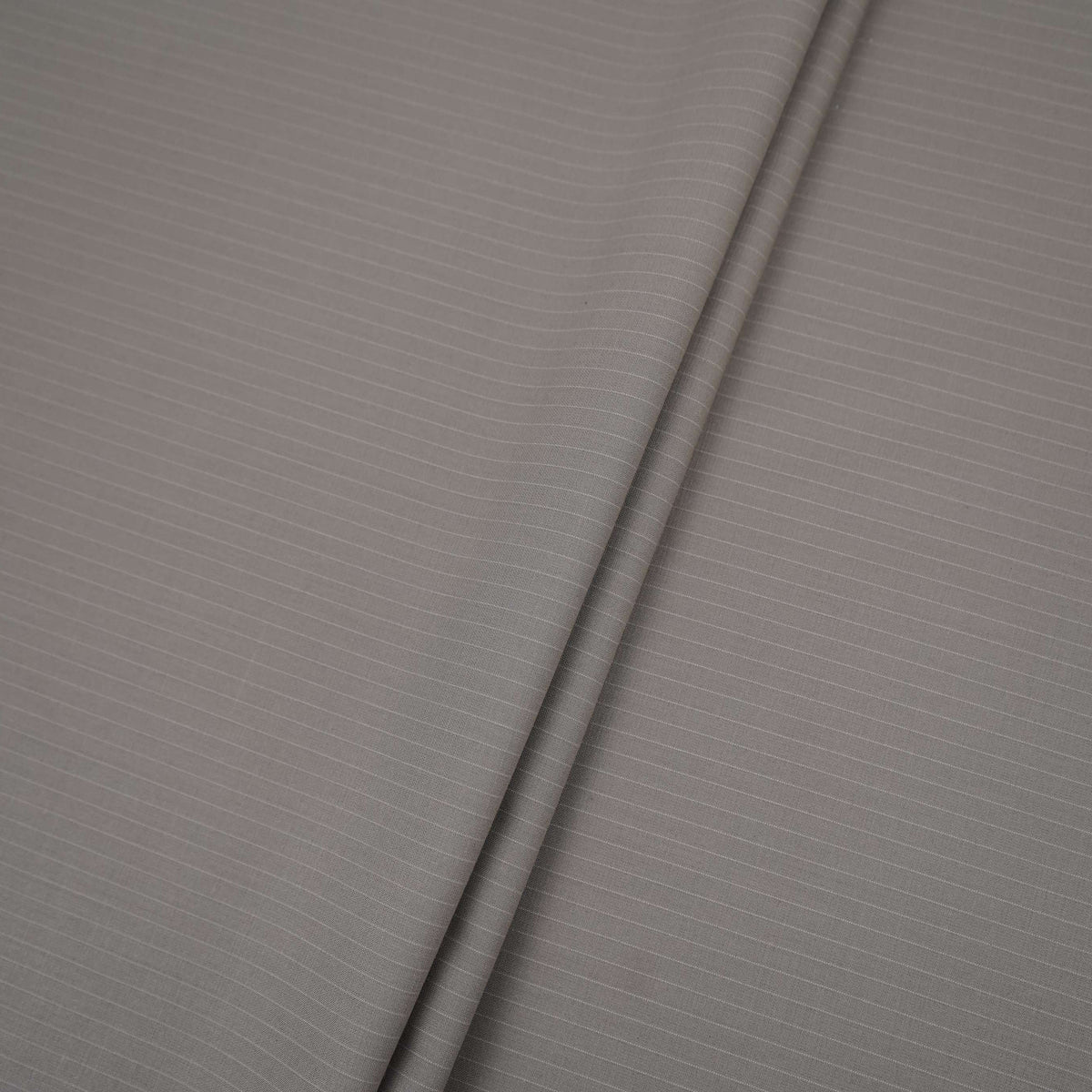 Beige Pin Stripes Suiting Fabric ASMI-31287 - TradeUNO