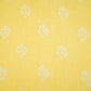 Light Yellow floral embroidery Pure Linen Fabric SN-31145