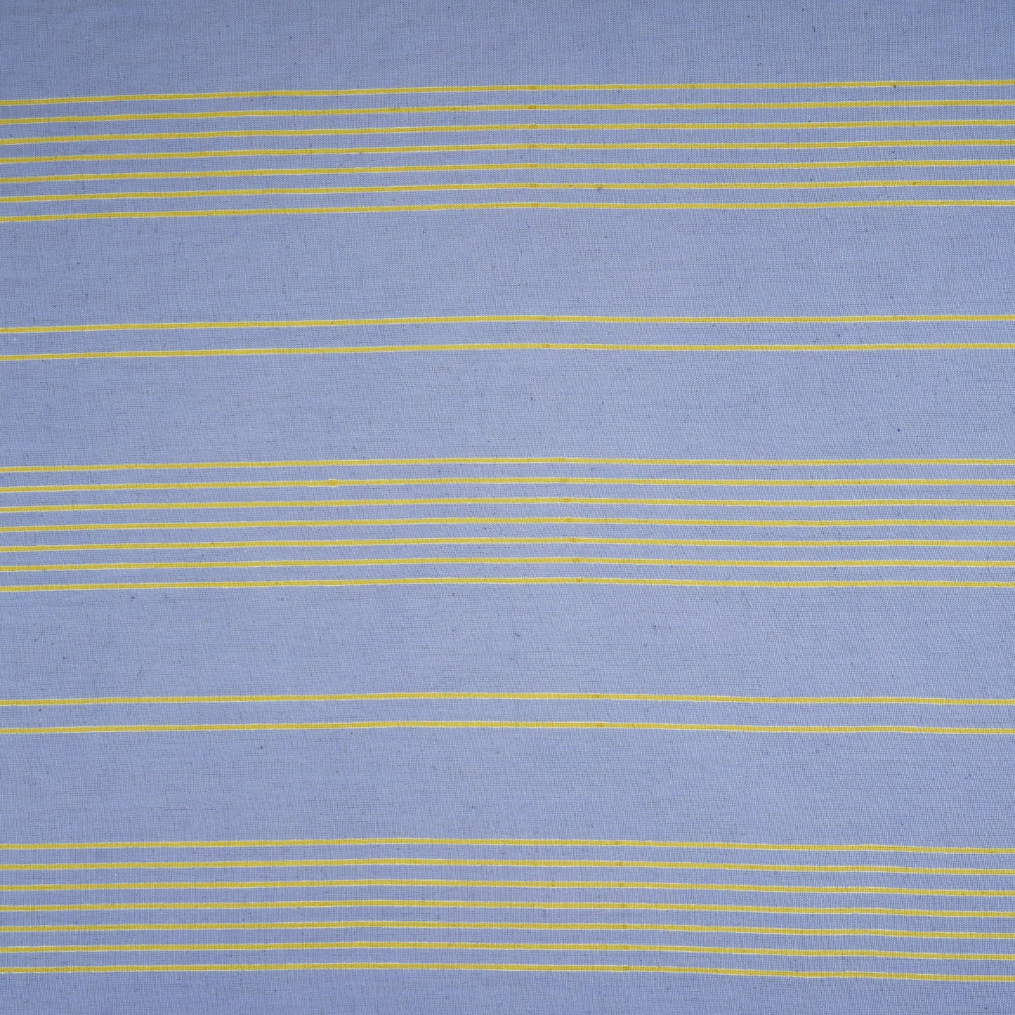 Sky Blue Stripes Print Cotton Linen SN-29500