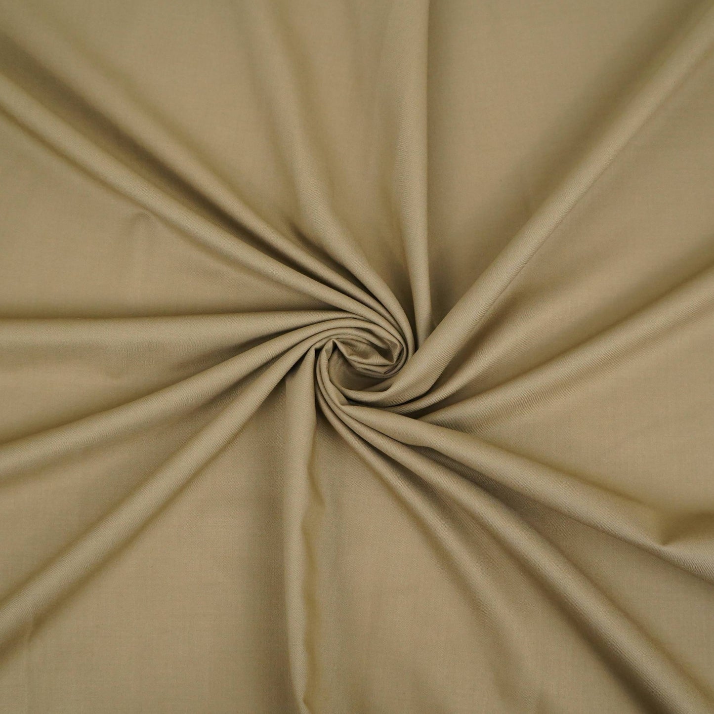 Khaki Solid Suiting Fabric ASMI-31273