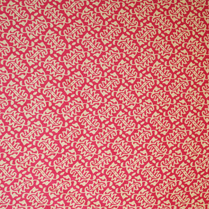 Magenta Pink Bagru Print Modal Satin SN-29497 - TradeUNO