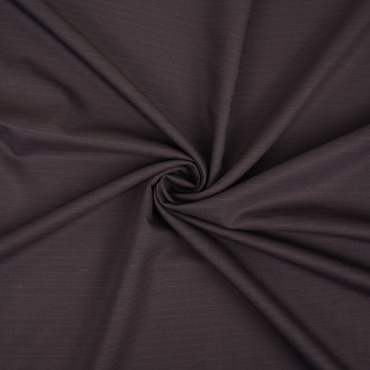 Plum Pin Stripes Suiting Fabric ASMI-31283