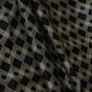 Black Geomatrical Print Modal Satin SN-29512