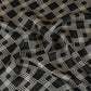 Black Geomatrical Print Modal Satin SN-29512