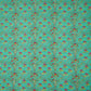 Turquoise Blue Floral Cutdana Mul Chanderi Fabric VF-30643