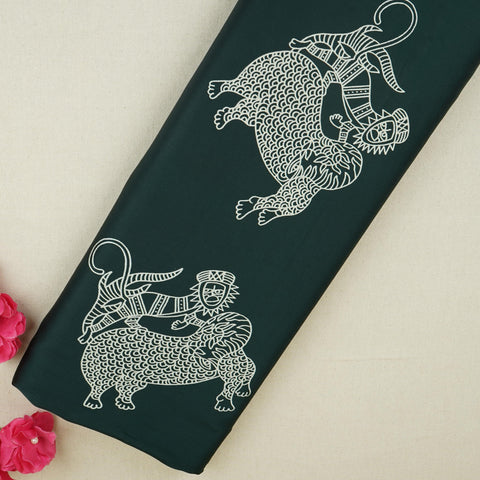 Black Gond art Print Print Modal Satin SN-29517