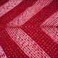 Maroon Shibori Lehriya Bandhani Modal Silk Fabric BK-32706