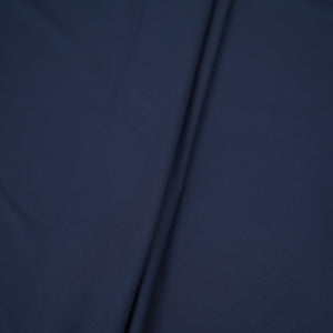 Navy Blue Solid Suiting Fabric ASMI-31275 - TradeUNO
