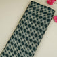 Dark Green Geomatrical Print Modal Satin SN-29511