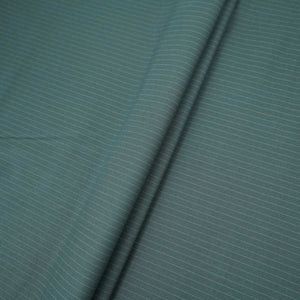 Black Pin Stripes Suiting Fabric ASMI-31286 - TradeUNO