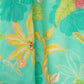 Teal Green 3D Floral Embroidery Mul Chanderi Fabric VF-30649