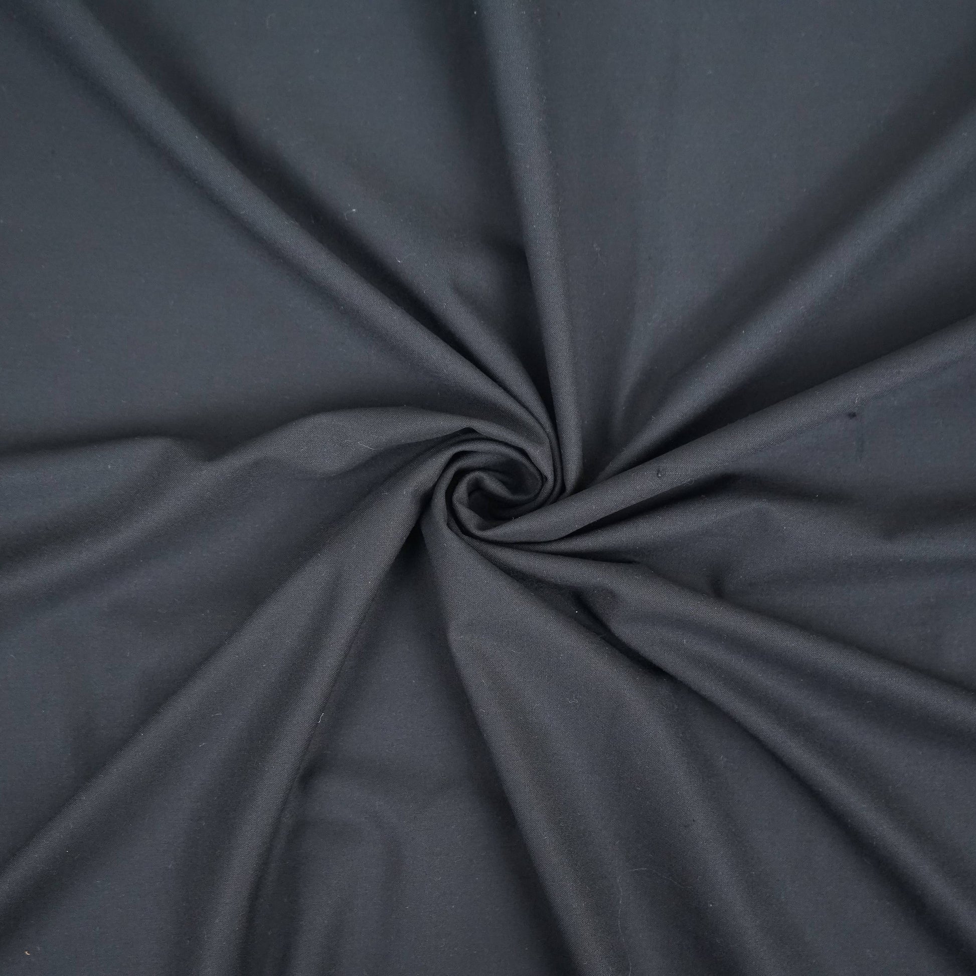 Black Solid Lycra Suiting Fabric ASMI-31292 - TradeUNO