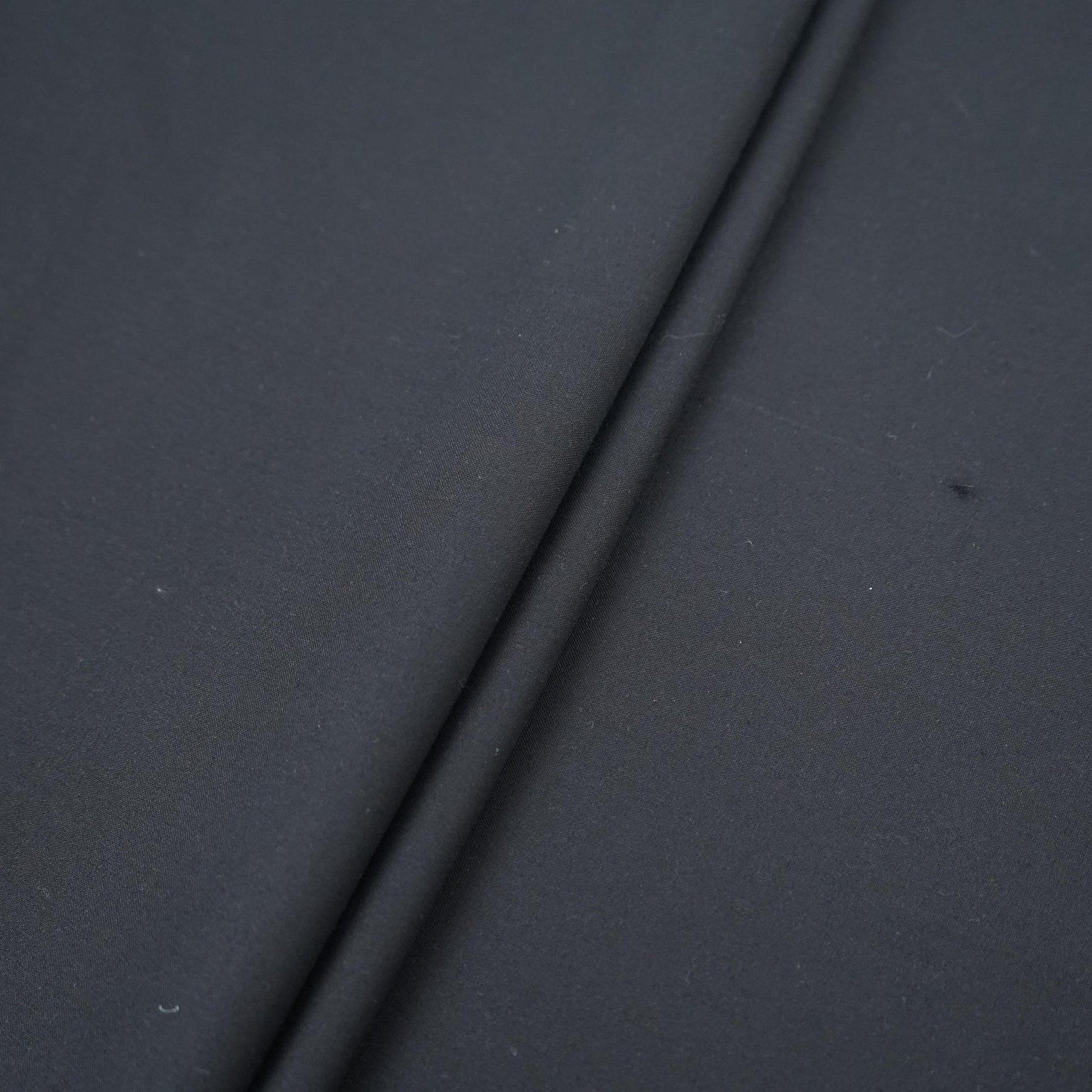 Black Solid Lycra Suiting Fabric ASMI-31292 - TradeUNO
