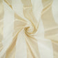 White Dyeable Golden Stripes Tissue Fabric AC-32448