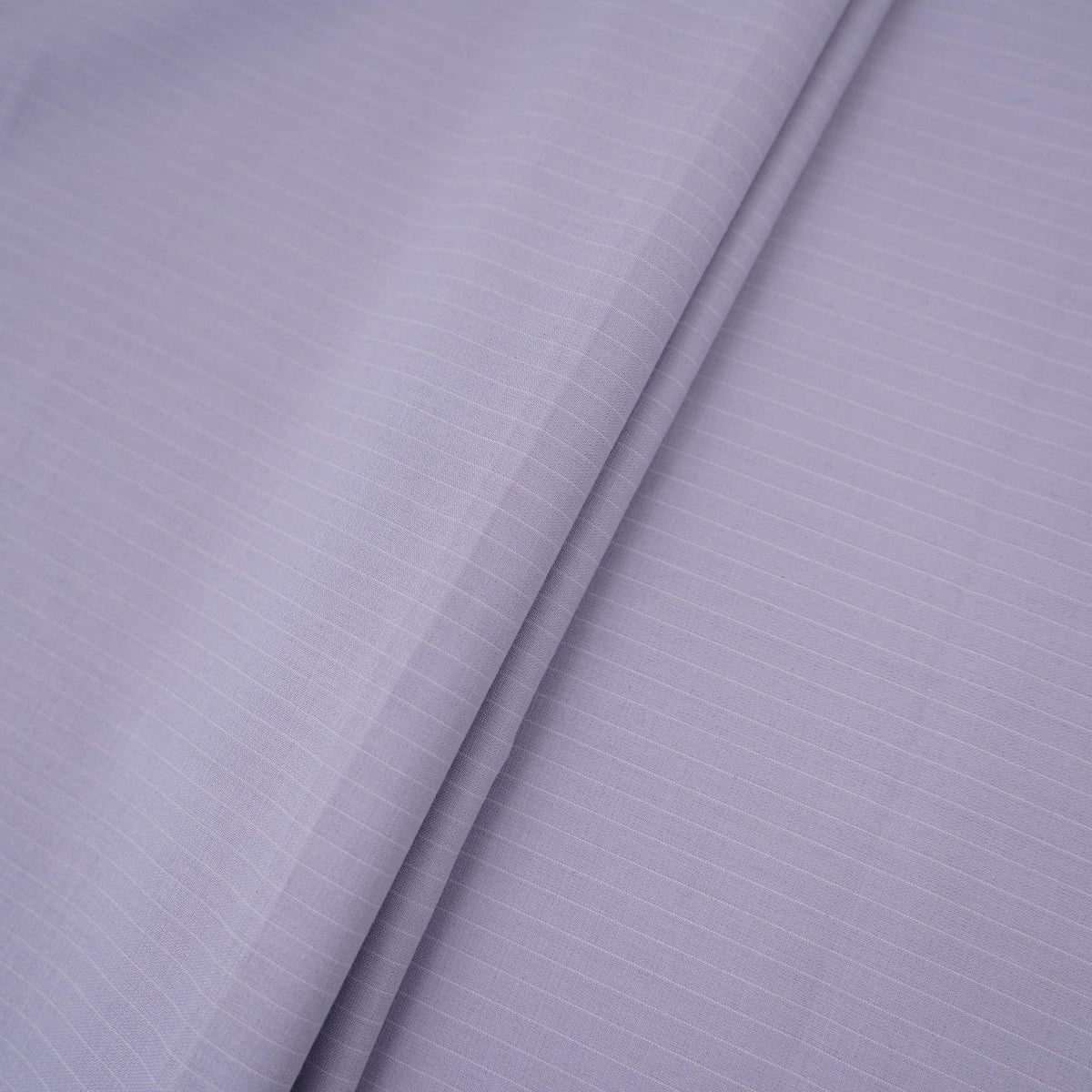 Steel Grey Pin Stripes Suiting Fabric ASMI-31288 - TradeUNO