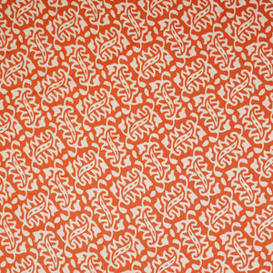 Orange Bagru Print Modal Satin SN-29498 - TradeUNO