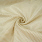 Off White Dyeable Golden Stripes Tissue Fabric AC-32913