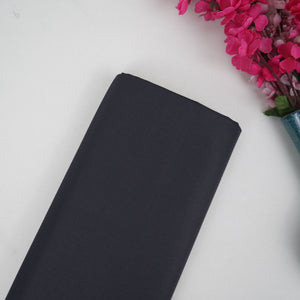 Dark Grey Solid Suiting Fabric ASMI-31300 - TradeUNO