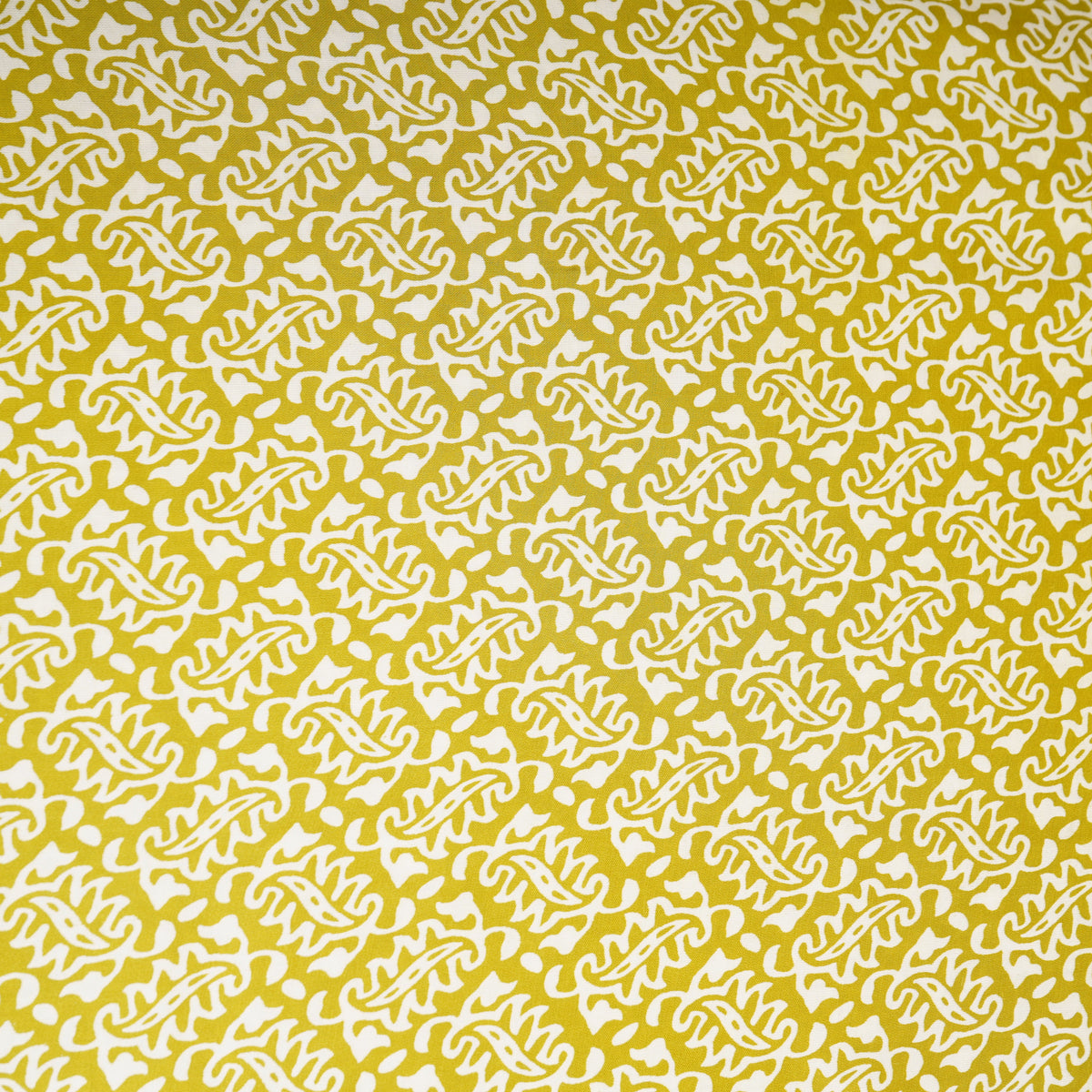 Parrot Green Bagru Print Modal Satin SN-29496 - TradeUNO