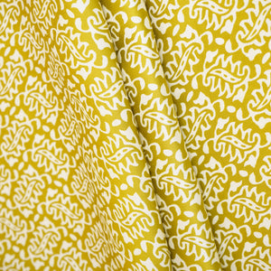 Parrot Green Bagru Print Modal Satin SN-29496 - TradeUNO