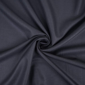 Dark Grey Solid Suiting Fabric ASMI-31300 - TradeUNO