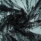 Black Rice Beads Sequins Embroidery Net Fabric 17917