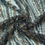Black Abstract Pearl Heavy Sequins Embroidery Net Fabric 15009