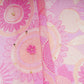 Pink & Beige Floral Hand Embroidery Chinnon Fabric VF-30658