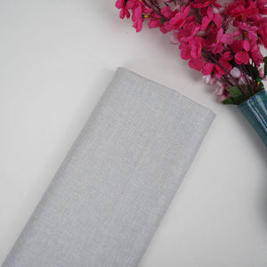 Light Grey Solid Lycra Suiting Fabric ASMI-31301 - TradeUNO