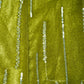 Green Cutdana Embroidery Velvet Fabric 20884