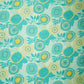 Teal Blue With Multicolor Floral Cutdana Chinnon Fabric VF-30640