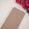 Beige Solid Japanese Suiting Fabric DGI-31313