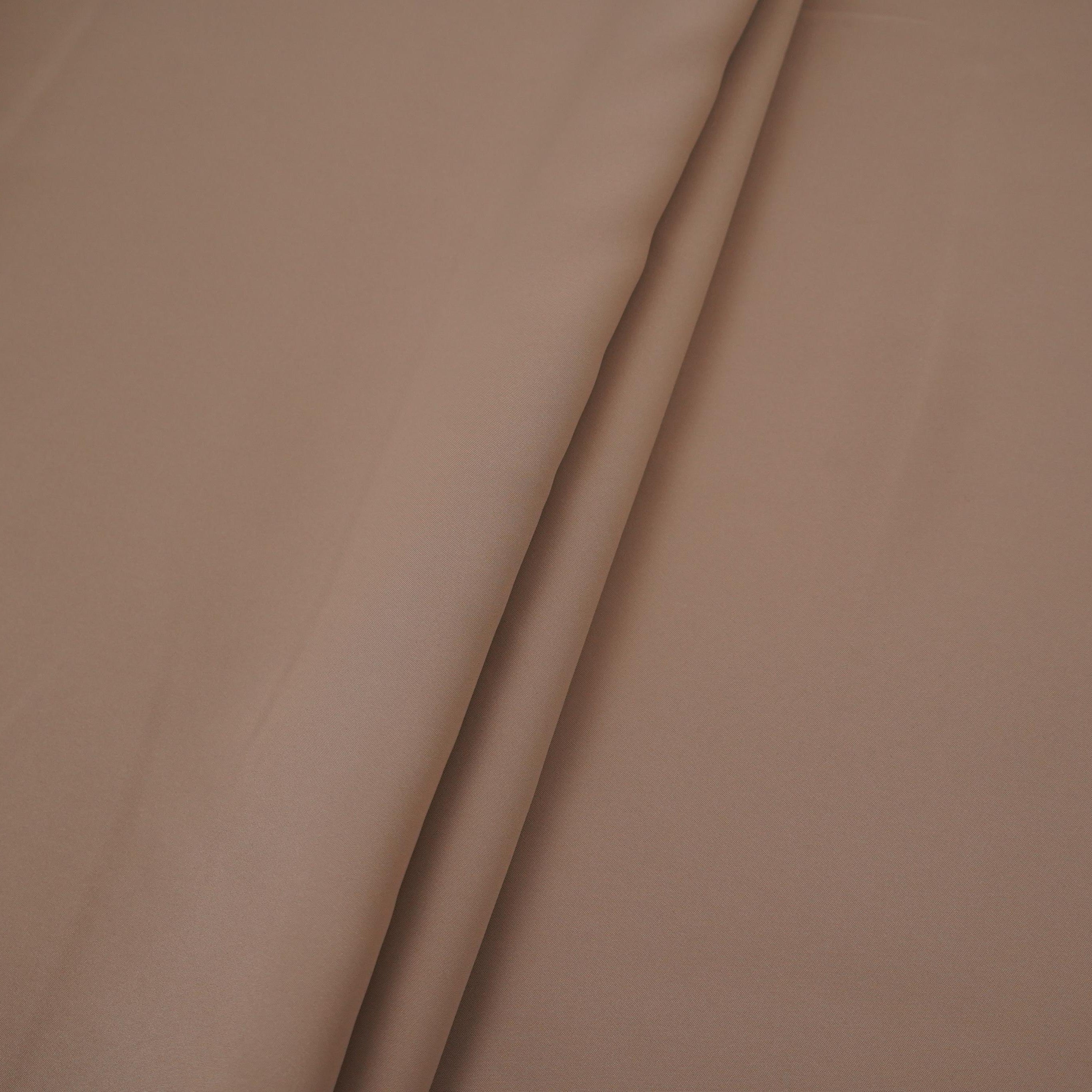Beige Solid Japanese Suiting Fabric DGI-31313 - TradeUNO