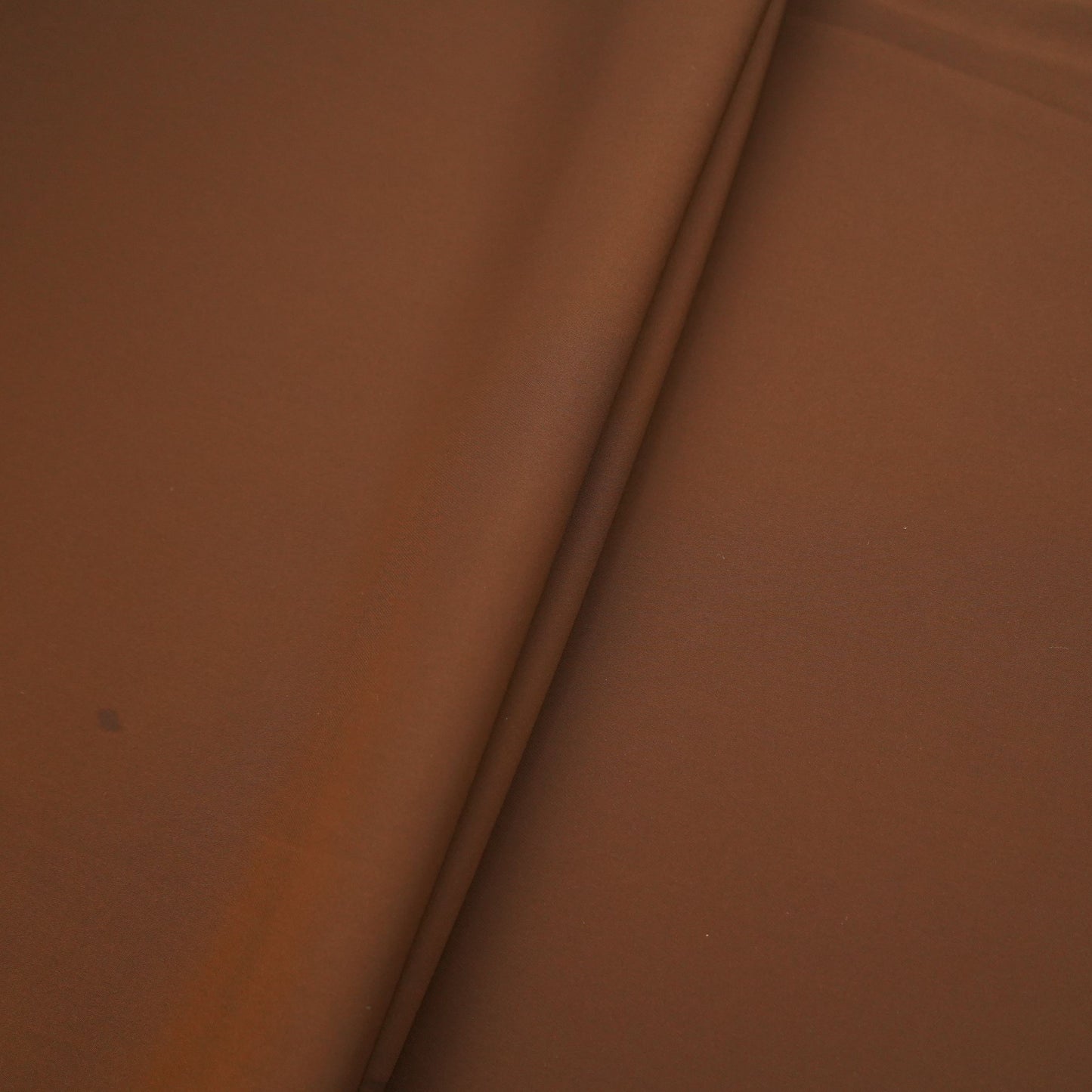 Chocolate Brown Solid Japanese Suiting Fabric DGI-31311 - TradeUNO