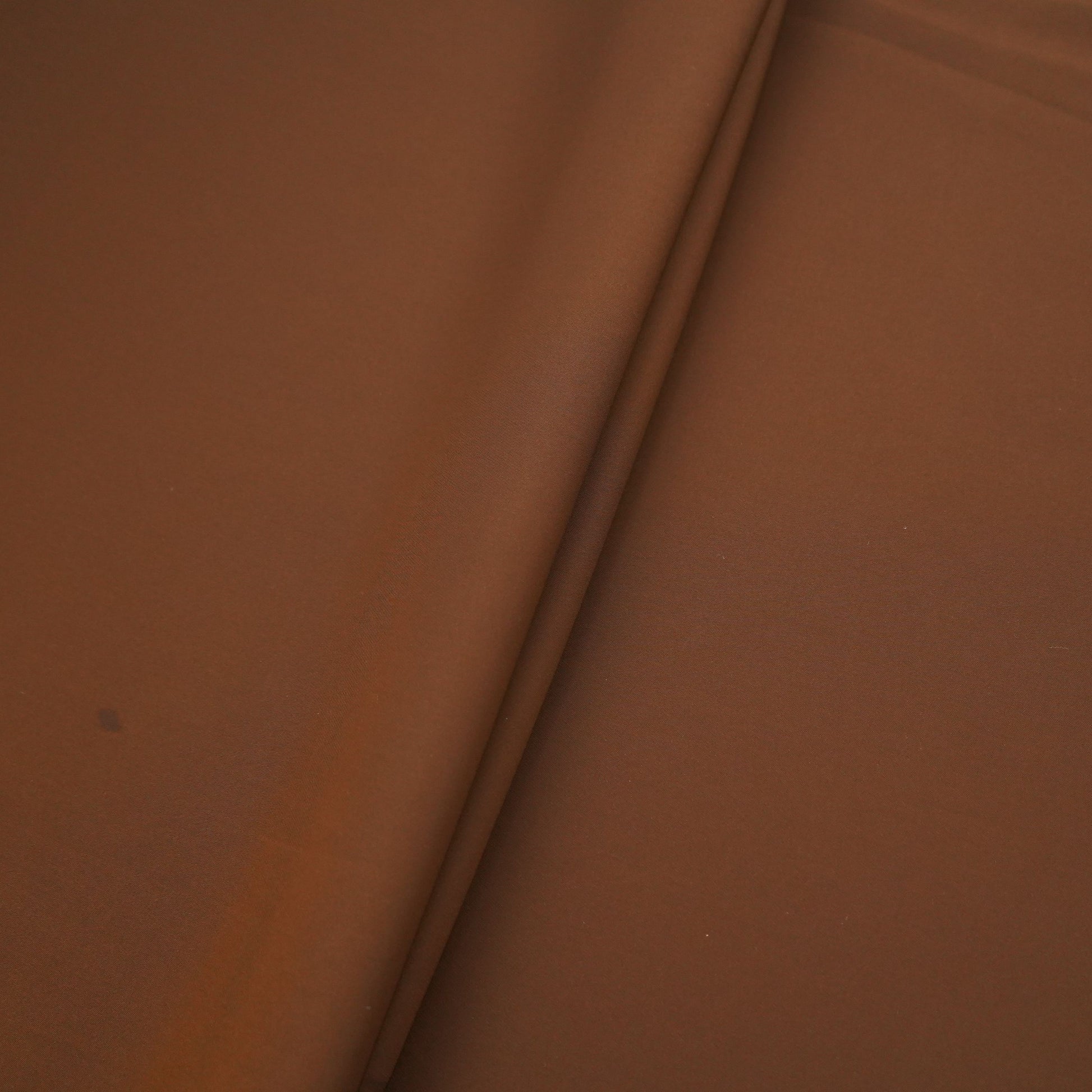 Chocolate Brown Solid Japanese Suiting Fabric DGI-31311 - TradeUNO