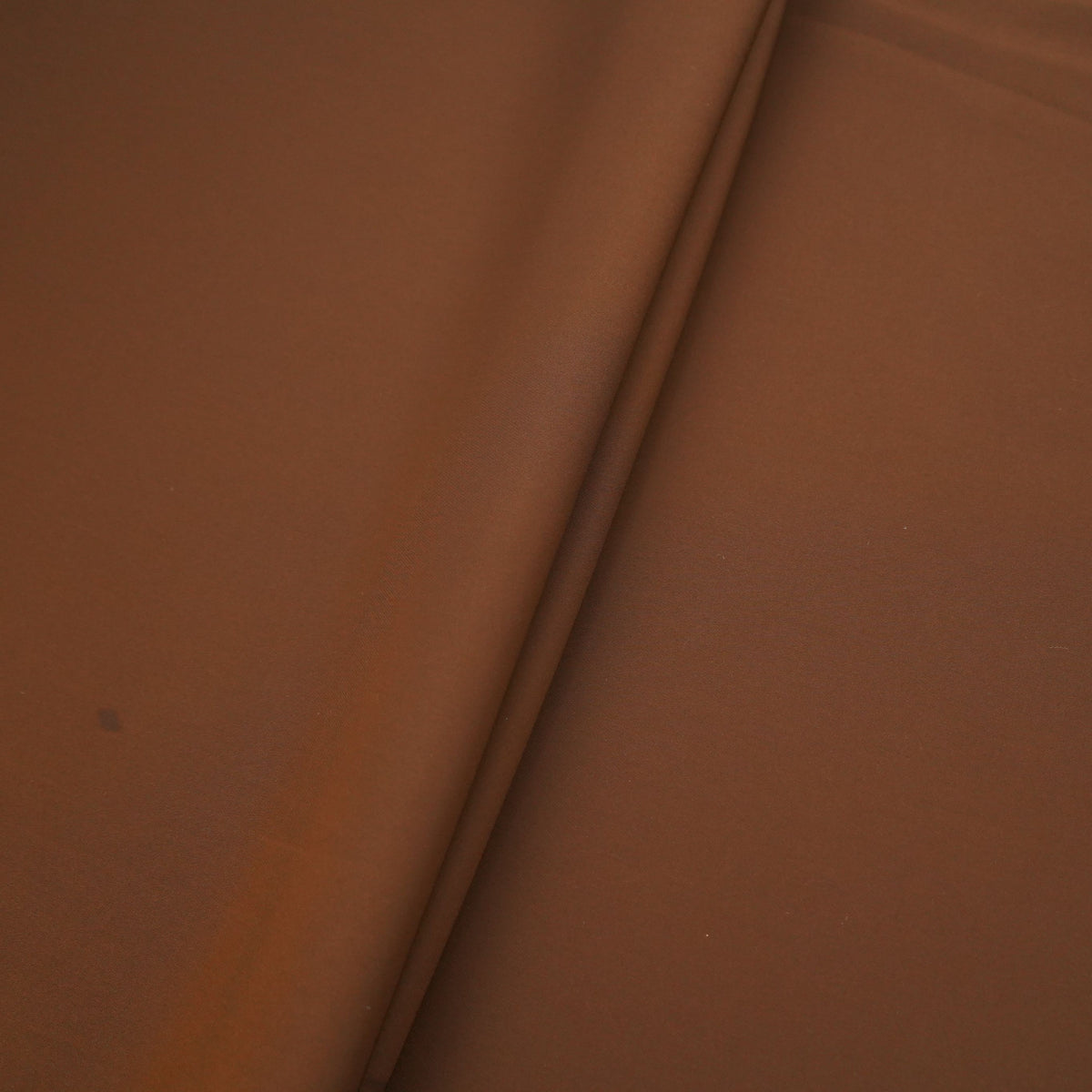 Chocolate Brown Solid Japanese Suiting Fabric DGI-31311 - TradeUNO