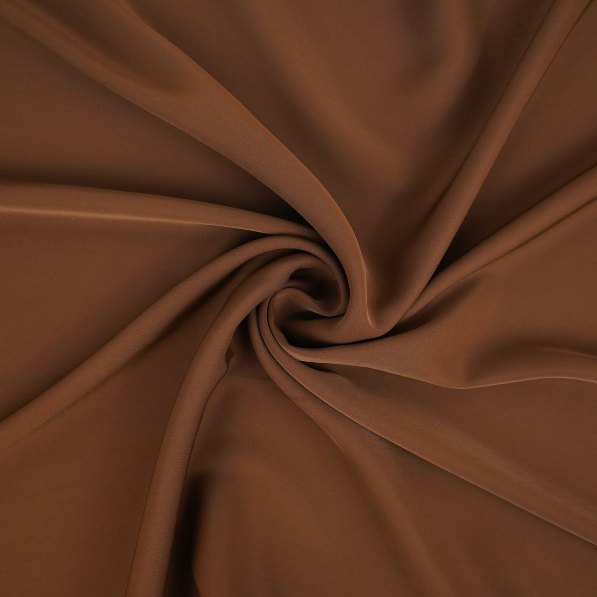 Chocolate Brown Solid Japanese Suiting Fabric DGI-31311 - TradeUNO