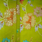 Parrot Green floral embroidery Mul Chanderi Fabric GTS-31133