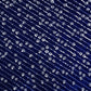 Blue Cutdana Sequins Embroidery Velvet Fabric 20880