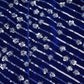 Blue Cutdana Sequins Embroidery Velvet Fabric 20880