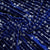 Blue Cutdana Sequins Embroidery Velvet Fabric 20880